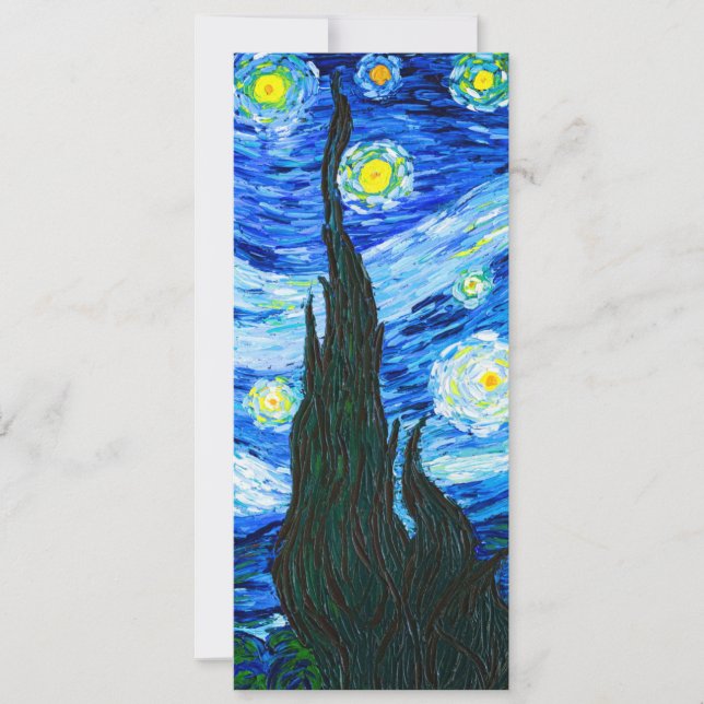 Van Gogh Starry Night Invitation (Front)