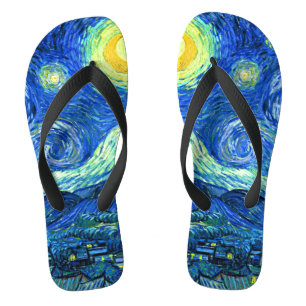 Van Gogh Starry Night Jandals