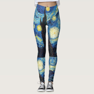 Van Gogh Starry Night Leggings