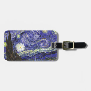 Van Gogh Starry Night Luggage Tag