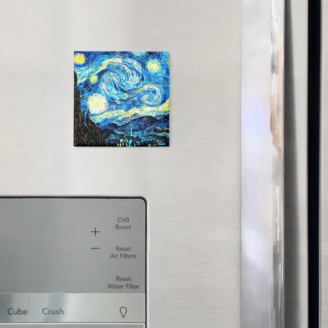 Van Gogh, Starry Night, Magnet (In Situ (Fridge))