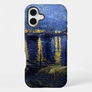 Van Gogh Starry Night Over Rhone iPhone 16 Plus Case