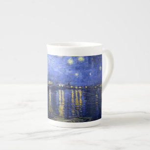 Van Gogh: Starry Night Over the Rhone Bone China Mug