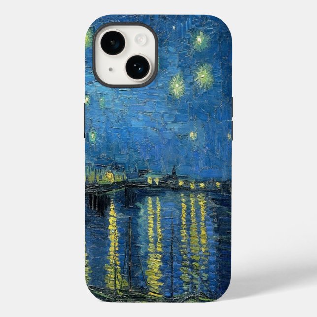 Van Gogh Starry Night Over the Rhone  Case-Mate iPhone Case (Back)