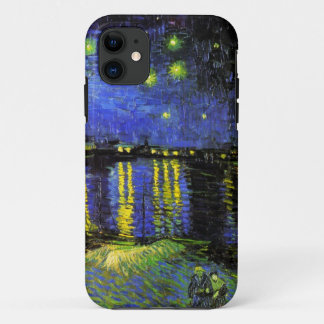 Van Gogh Starry Night Over The Rhone iPhone 11 Case