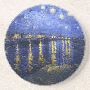 Van Gogh: Starry Night Over the Rhone Coaster