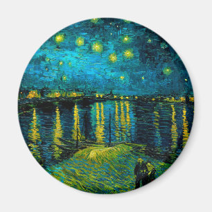 Van Gogh Starry Night Over the Rhône  Magnet
