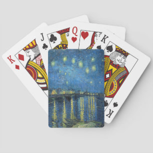 Van Gogh Starry Night Over the Rhone Playing Cards