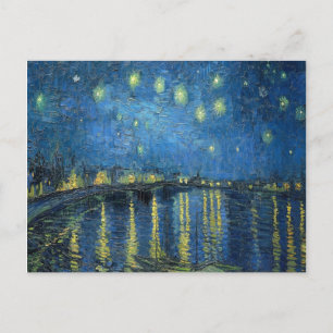 Van Gogh Starry Night Over the Rhone Postcard