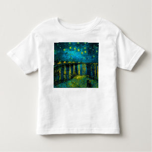 Van Gogh Starry Night Over the Rhône Toddler T-Shirt