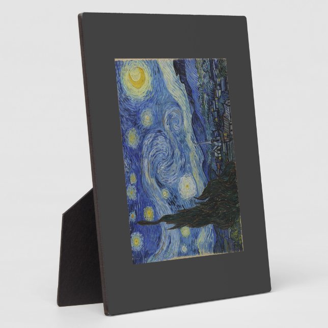 Van Gogh Starry Night Plaque (Side)
