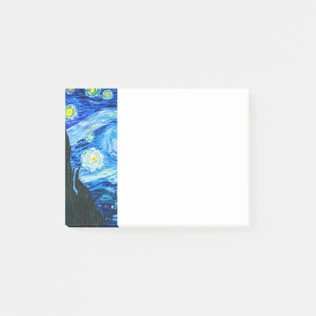Van Gogh Starry Night Post-it Notes (Front)