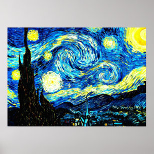Van Gogh: Starry Night Poster