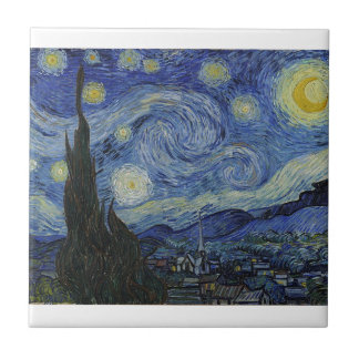 Van Gogh Starry Night Tile