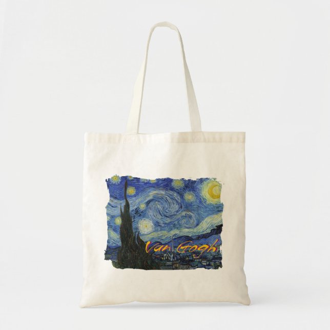 Van Gogh * Starry Night Tote Bag (Front)