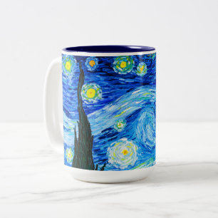 Van Gogh Starry Night Two-Tone Coffee Mug