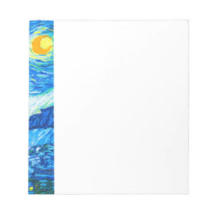 Van Gogh Starry Night Updated Notepad