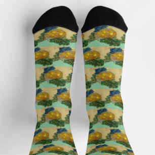 Van Gogh Still Life Oranges Lemons Blue Gloves Socks