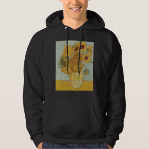 Van Gogh - Still Life: Vase with 12 Sunflowers Hoodie