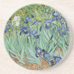 Van Gogh Still Life: Vase with Irises Coaster