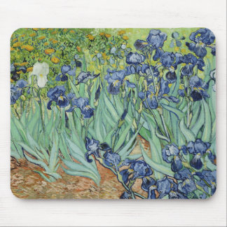 Van Gogh Still Life: Vase with Irises Mouse Pad