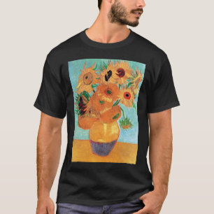 Van Gogh - Still Life Vase With Twelve Sunflowers T-Shirt