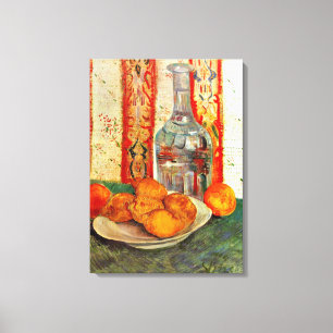 Van Gogh - Still Life with Decanter & Citrus Fruit Canvas Print