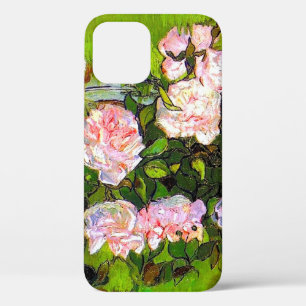 Van Gogh Still Life with Pink Roses iPhone 12 Case