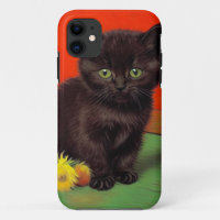 Van Gogh Style Black Cat