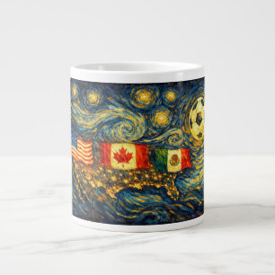 Van Gogh Style Fine Art Wall Art  USA MX CA Large Coffee Mug