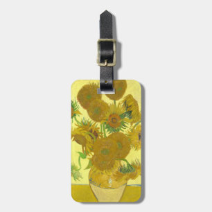 Van Gogh Sunflowers 1888 Luggage Tag