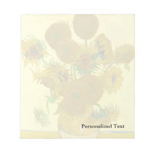 Van Gogh   Sunflowers   1888 Notepad
