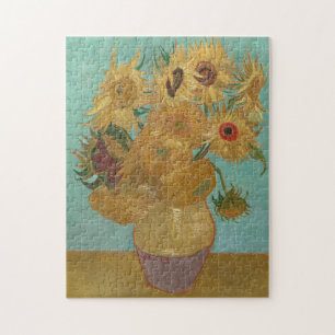 Van Gogh - Sunflowers, 3rd Version, Repetition Jigsaw Puzzle