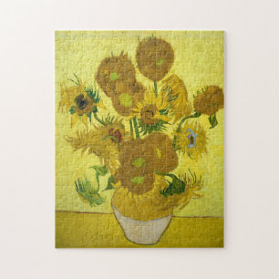 Van Gogh - Sunflowers, 4th Version, Repetition Jigsaw Puzzle