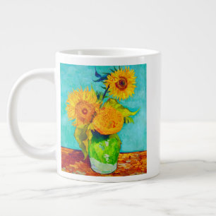 Van Gogh Sunflowers Large Coffee Mug