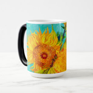 Van Gogh Sunflowers  Magic Mug