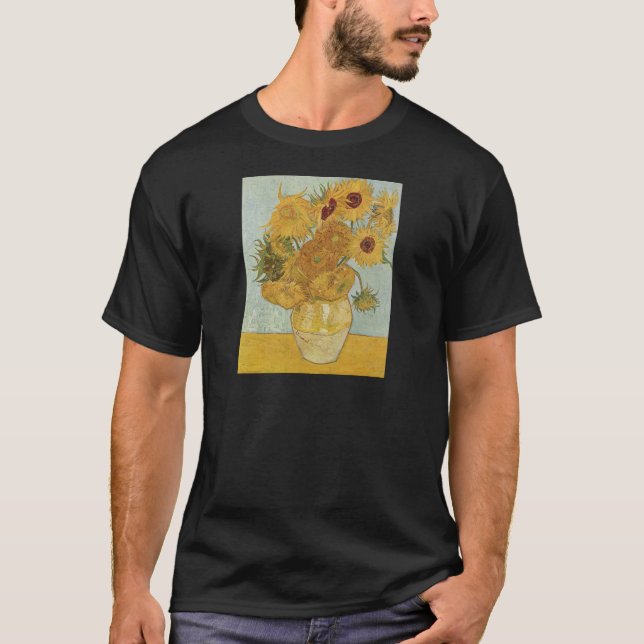 Van Gogh Sunflowers T-Shirt (Front)