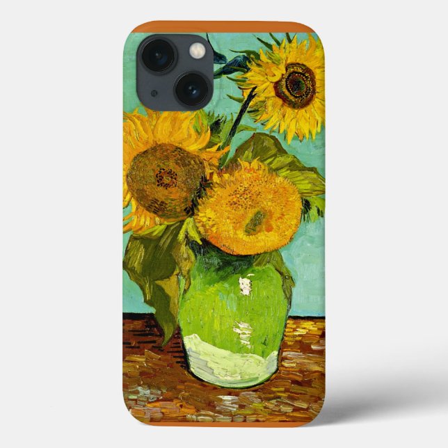 Van Gogh - Sunflowers, Three Case-Mate iPhone Case (Back)