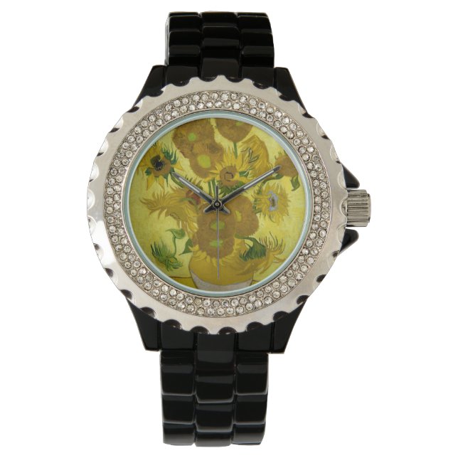 Van Gogh Sunflowers Watch (Front)