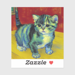 Van Gogh Tabby Cat