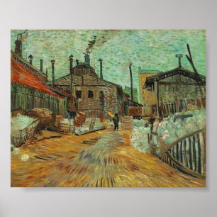 Van Gogh - The Factory at Asnieres Poster