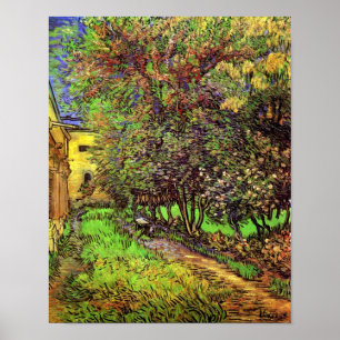 Van Gogh - The Garden Of Saint-Paul Hospital Poster
