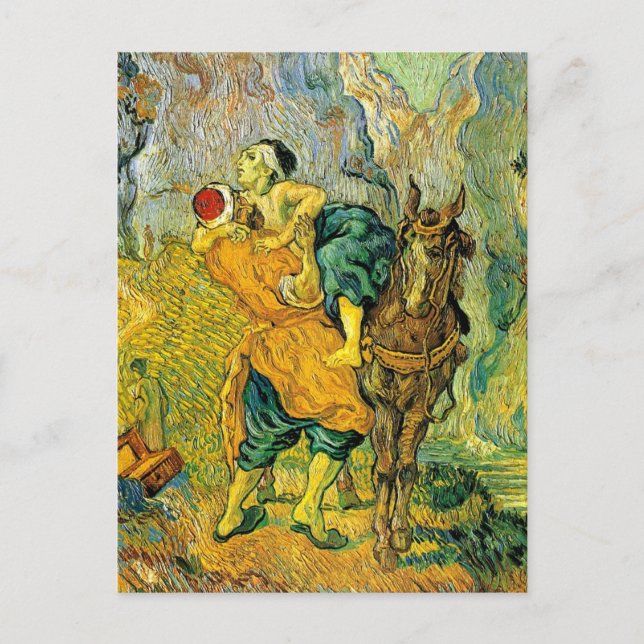 Van Gogh - The Good Samaritan Postcard (Front)
