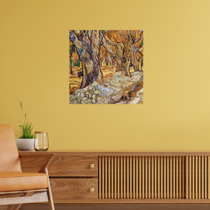 Van Gogh - The Large Plane Trees, Poster