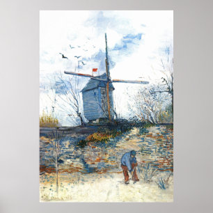 Van Gogh: The Mill of Galette Poster