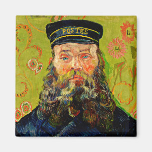 Van Gogh - The Postman, famous painting, Magnet