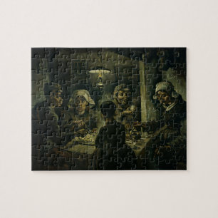 Van Gogh The Potato Eater  Jigsaw Puzzle