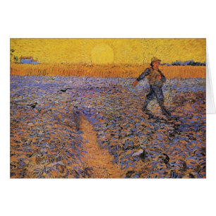 Van Gogh, The Sower, Vintage Impressionism Art