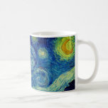 Van Gogh - The Starry Night Coffee Mug<br><div class="desc">Van Gogh's Art Work - "The Starry Night" is featured on this mug. A nighttime sky so alive with sumptuous swirls! **Check out related products with this design in our store and discover more amazing options with this wonderful image: https://www.zazzle.com/collections/arty_gifts_for_the_van_gogh_fan_in_your_life-119079521028472120?rf=238919973384052768</div>