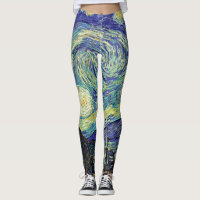 Van Gogh The Starry Night Leggings